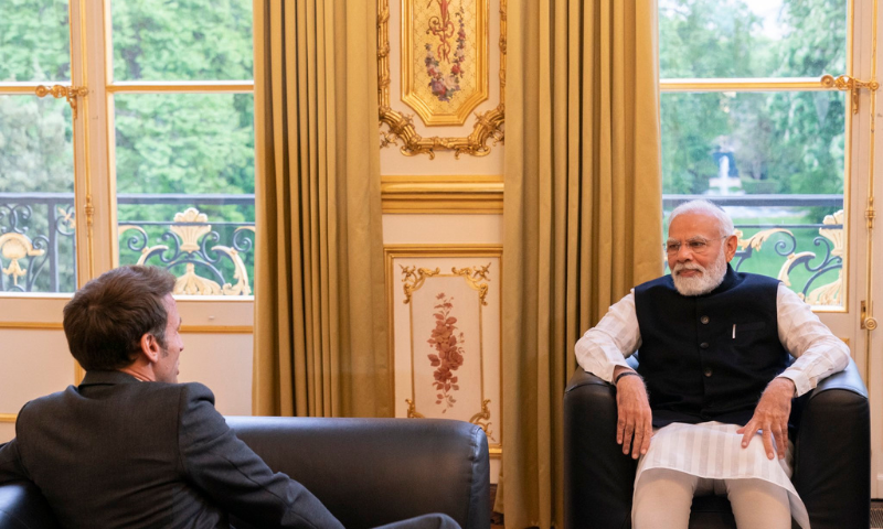 France and India call for immediate end to Ukraine hostilities