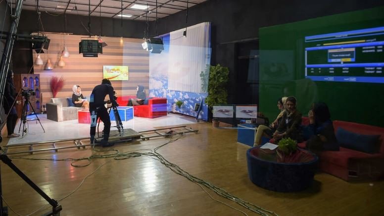 Women TV presenters defy Taliban order to cover faces on air