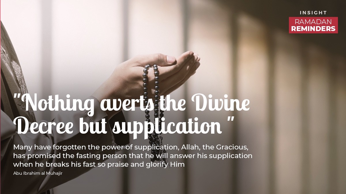 The Divine decree, free will and supplication