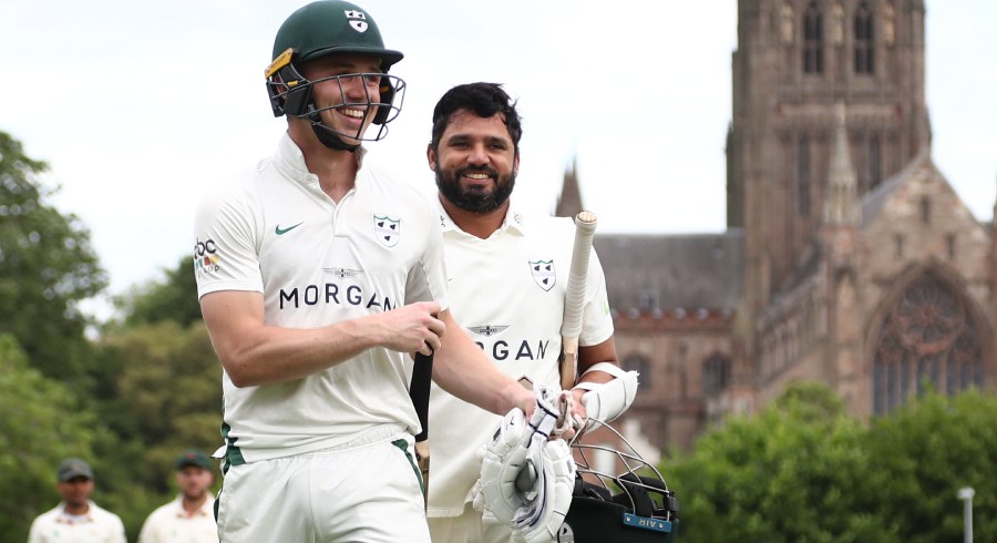 Azhar Ali scores his maiden double century in English county