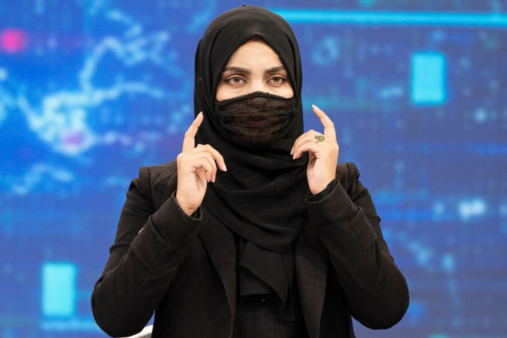Taliban orders female Afghan TV presenters to cover their faces on air