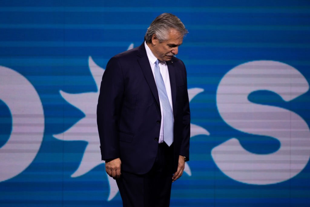 Argentine president pays 'fine' for birthday dinner during Covid lockdown