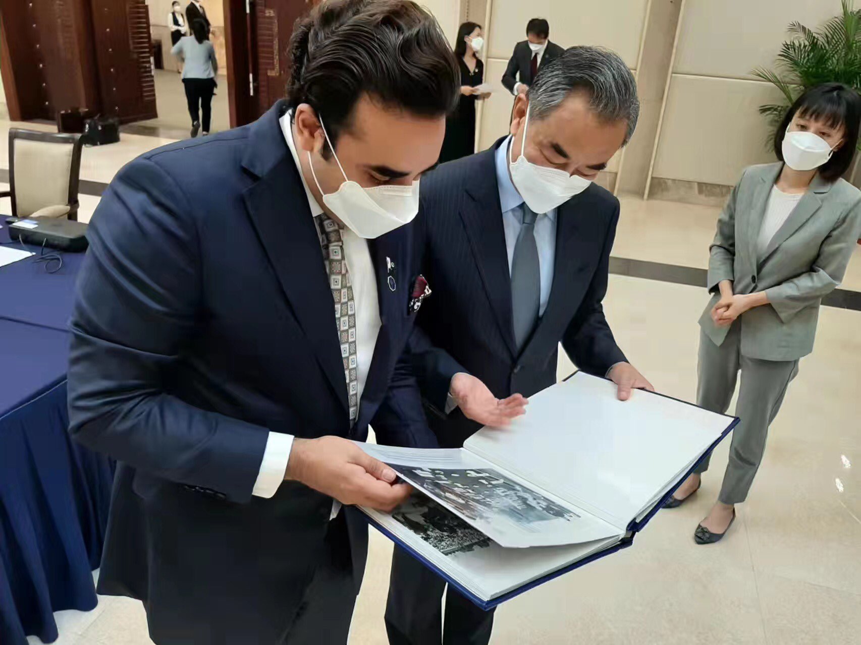 Bilawal calls on China counterpart on first bilateral visit