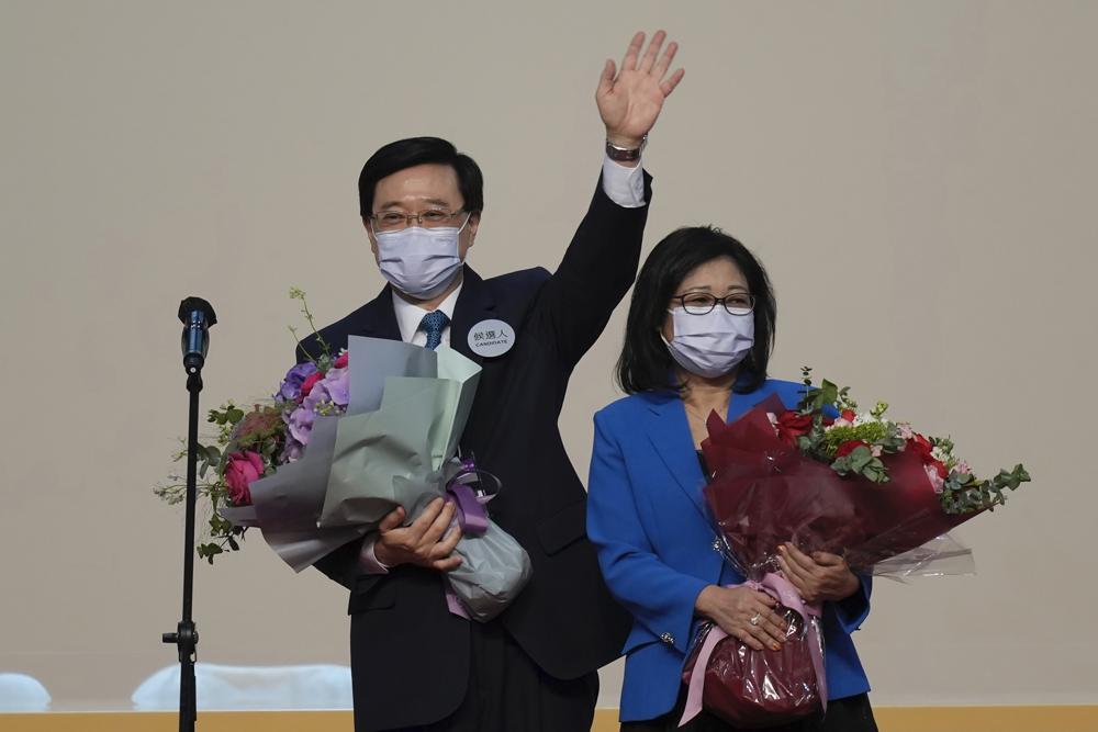 Xi Jinping expresses 'full trust' for new Hong Kong leader John Lee