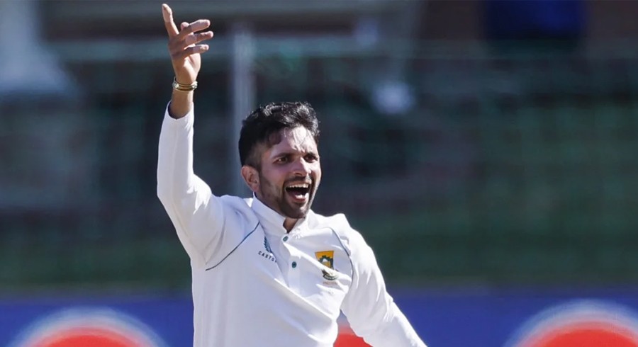 Keshav Maharaj named ICC Men's Player of the Month for April 2022