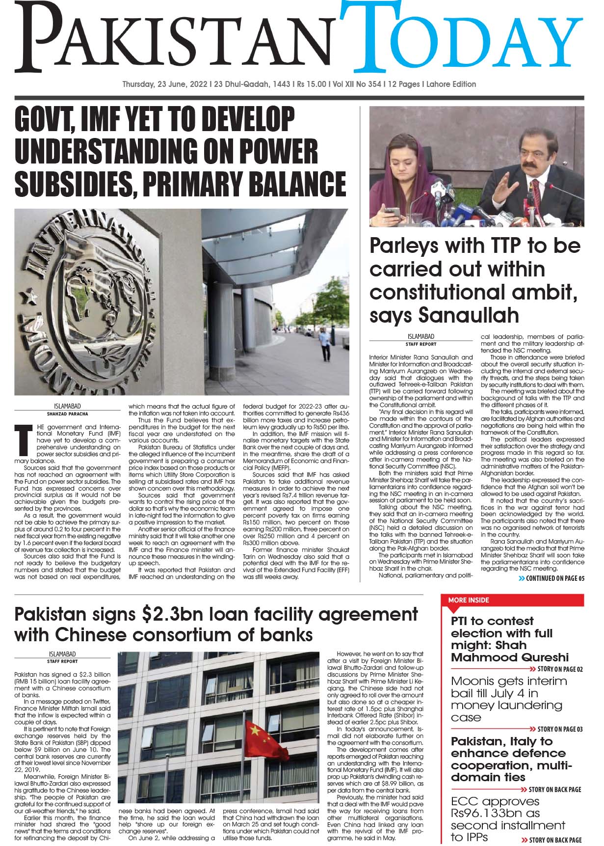 Epaper – June 23-2022 LHR