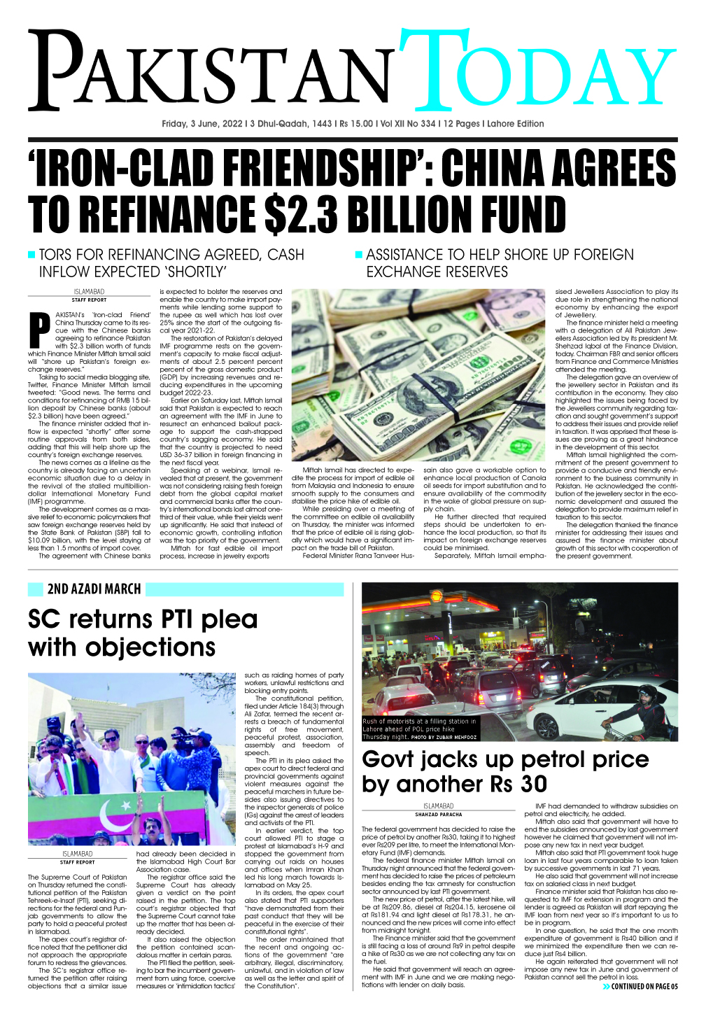 Epaper – June 3-2022 LHR