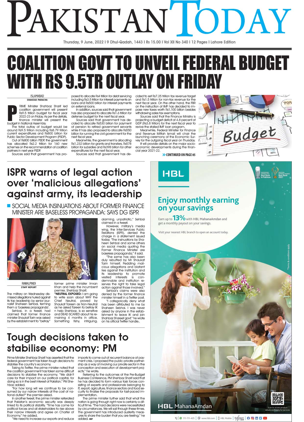 Epaper – June 9-2022 LHR