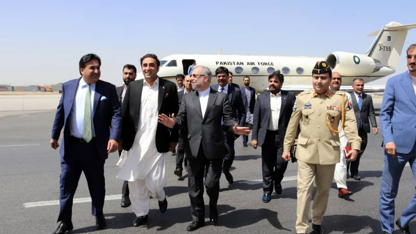 Bilawal reaches Tehran on maiden Iran visit