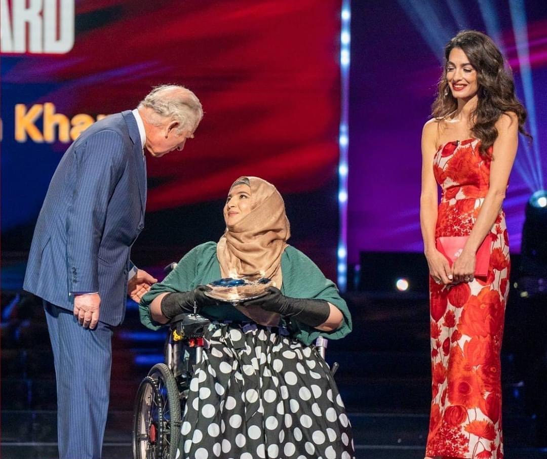 Disability rights campaigner tells young women ‘the world is yours’