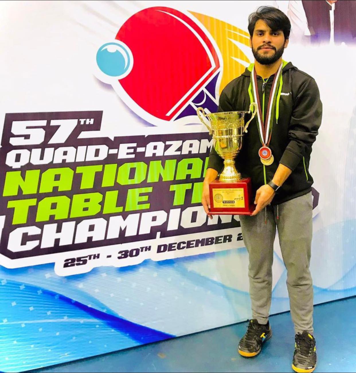 Pakistan’s top paddler Fahad Khawaja to train in Spain for Commonwealth Games