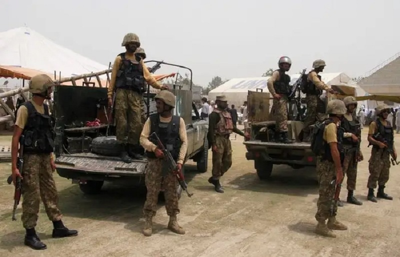 Six terrorists killed by security forces near Hoshab, Kech District
