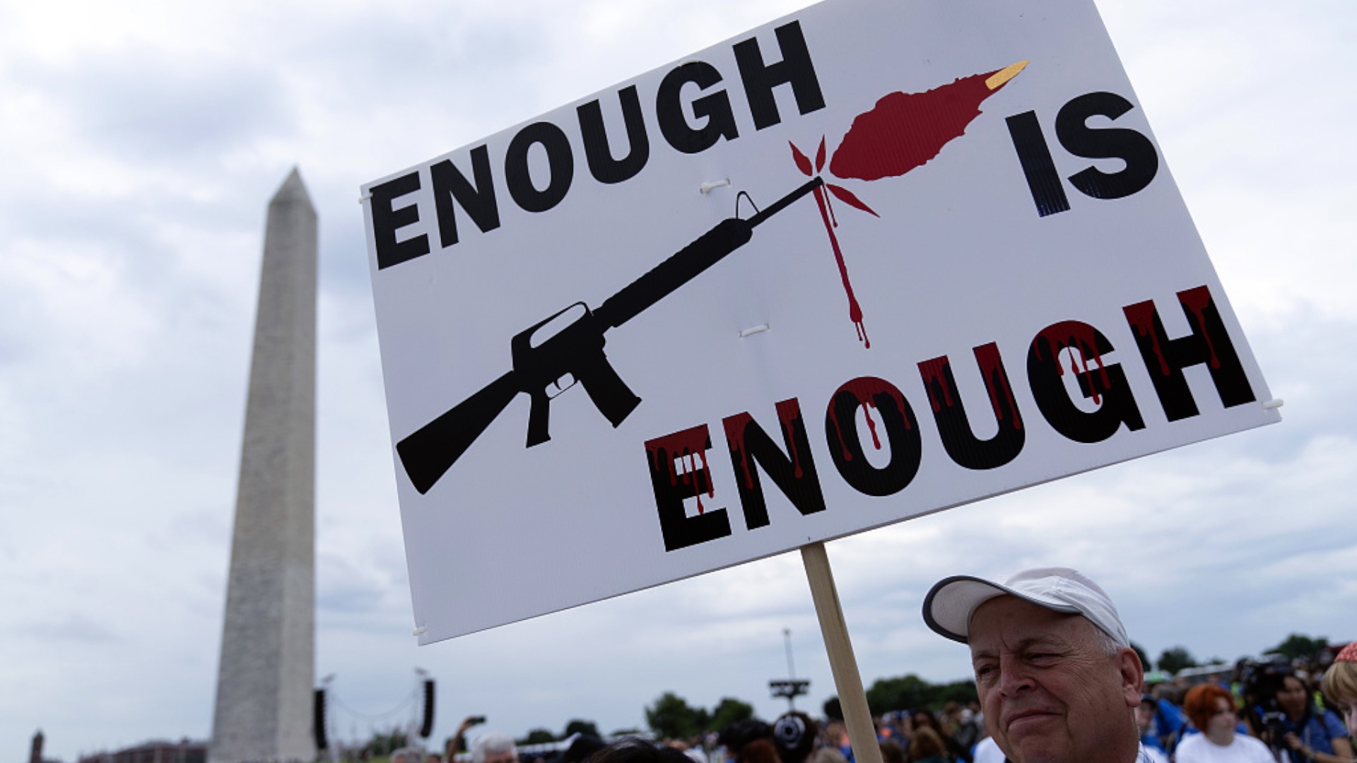 Tens of thousands rally against gun violence in across US