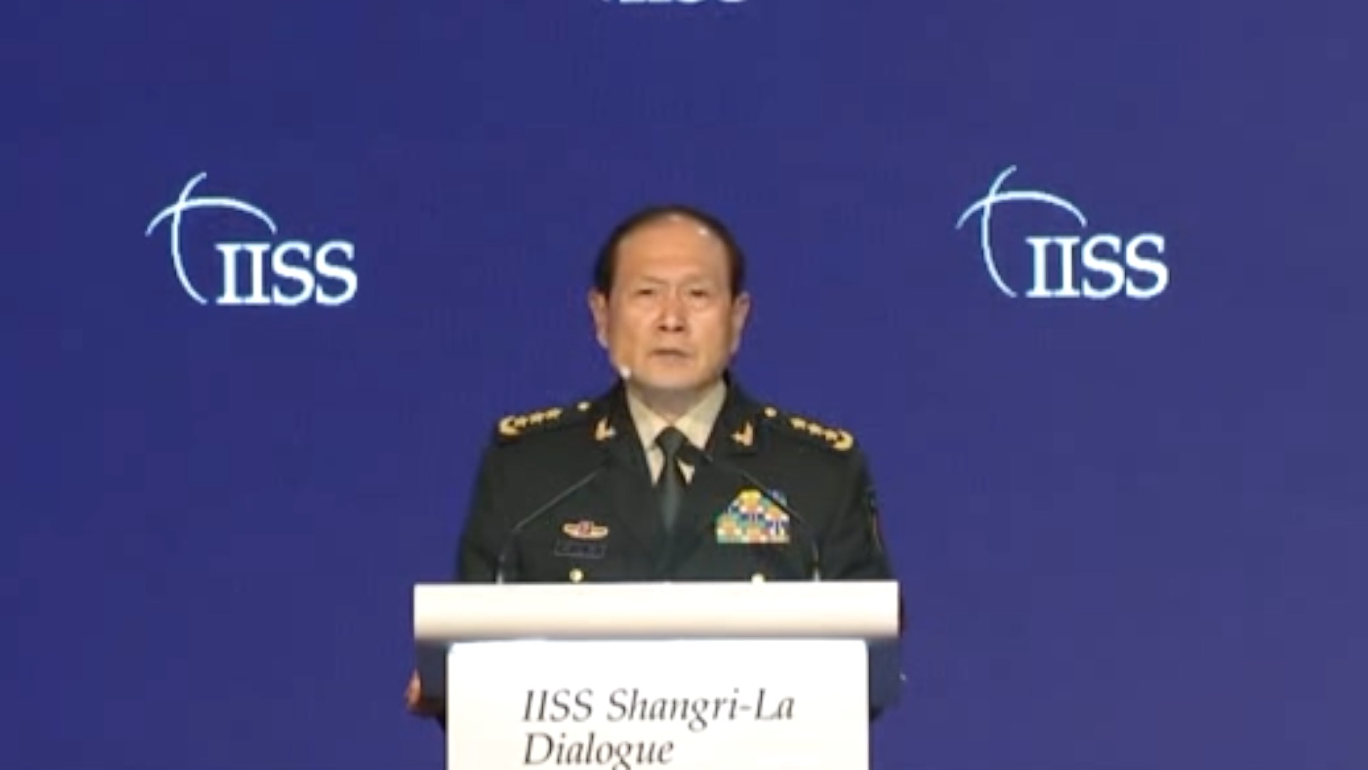 Chinese Defense Minister outlines vision of regional order at Shangri-La Dialogue