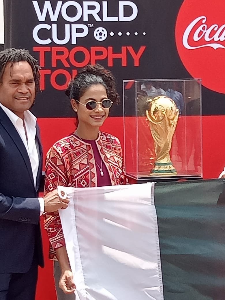 FIFA World Cup trophy lands in Pakistan