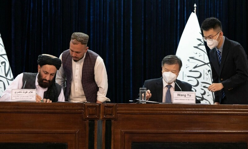 China touts Afghan trade and investment plans after quake