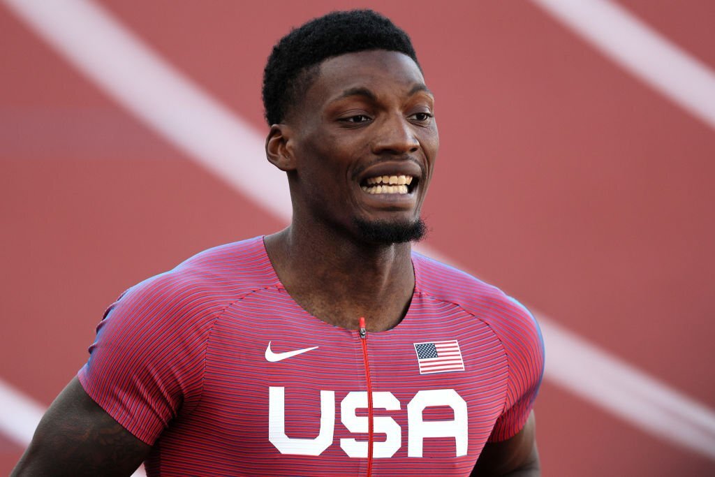 Kerley sprint double dream over, Lyles marches on