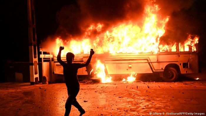 Sri Lanka police impose curfew, fire tear gas as unrest escalates