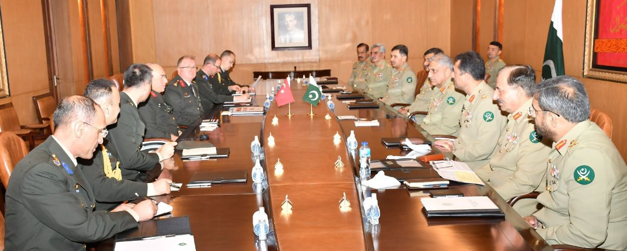Turkish Commander calls on COAS, lauds Pakistan's Armed Forces' professionalism