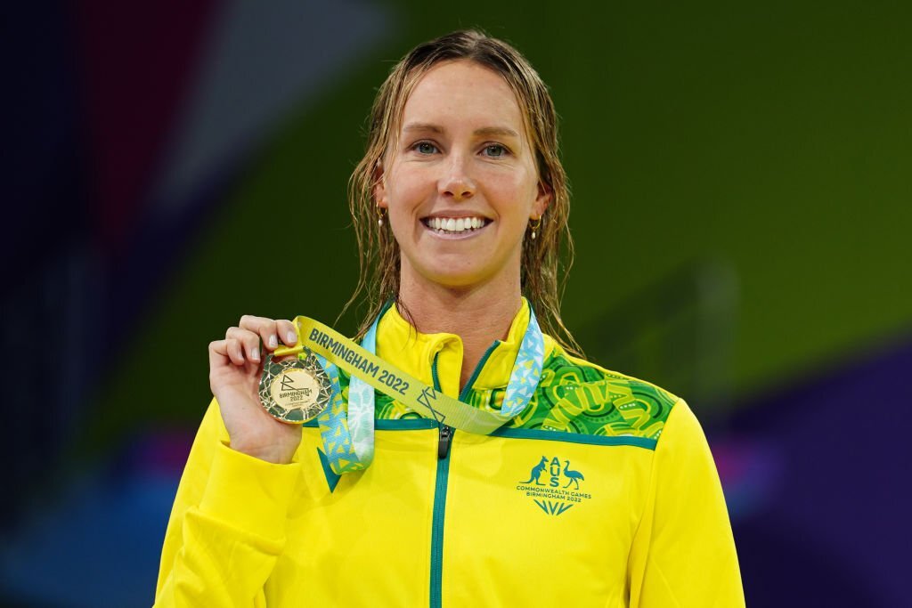 McKeon reigns in Commonwealth pool as horror crash mars track cycling
