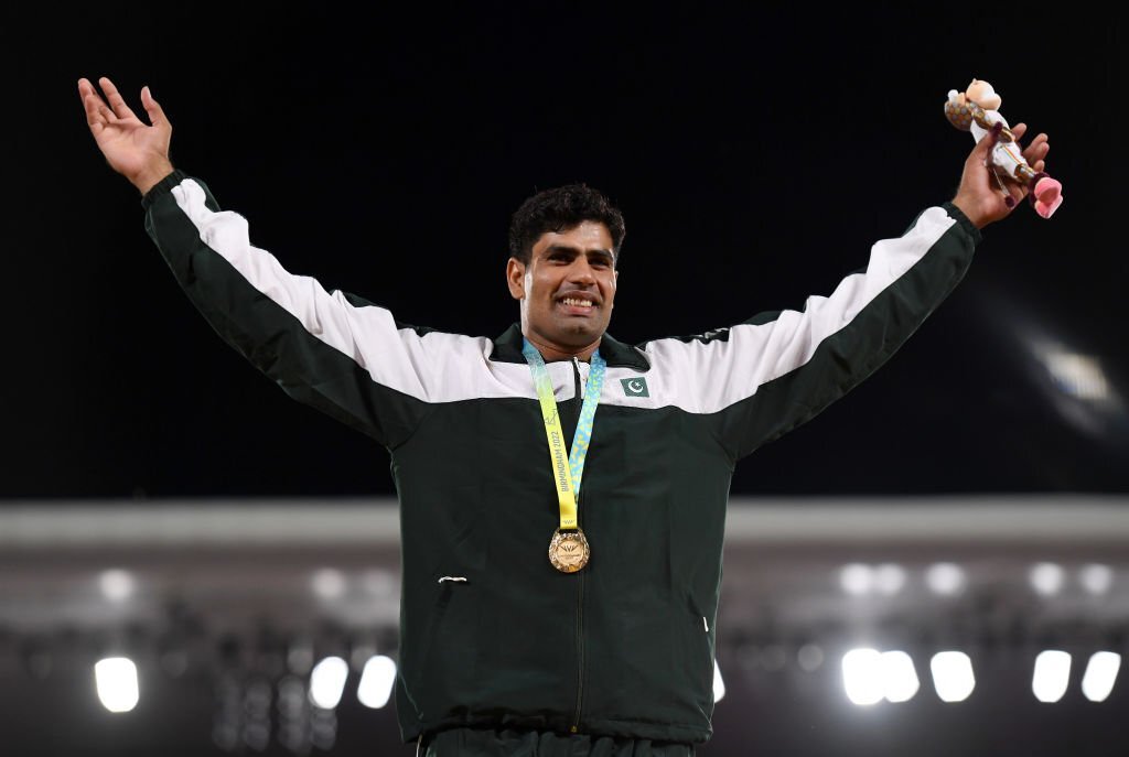 Top leadership congratulates Arshad Nadeem on winning javelin gold