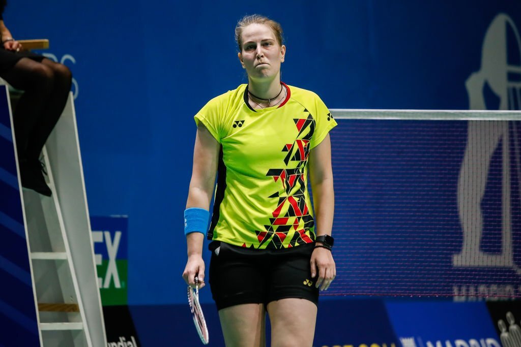 Life in exile 'really hard' for Ukrainian badminton player Ulitina
