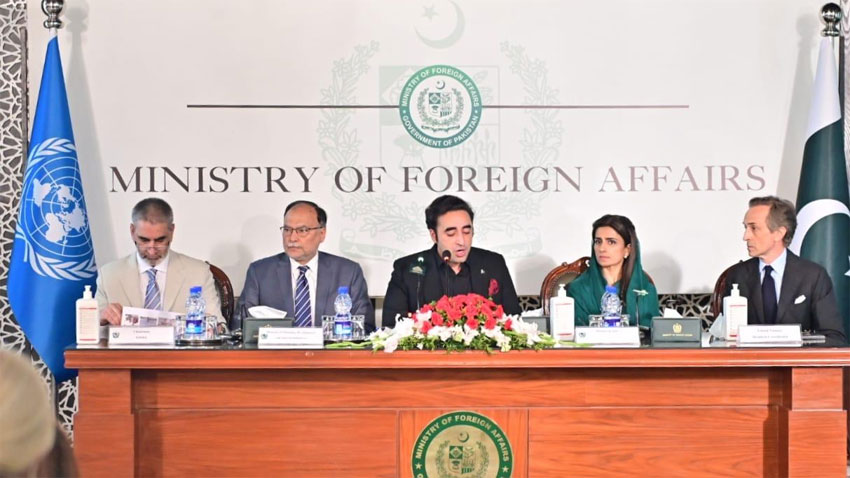 Pakistan, UN jointly launch Flood Response Plan 2022 to meet needs of flood victims