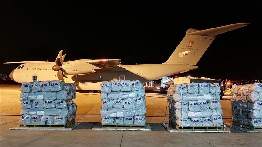 Two more planeloads of relief goods for flood victims arrive