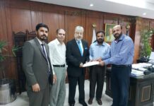PU delegation calls on HEC boss