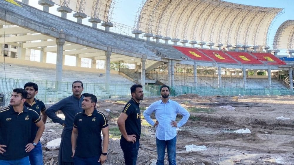 Unqualified contractor fails in timely completion of Arbab Niaz Cricket Stadium