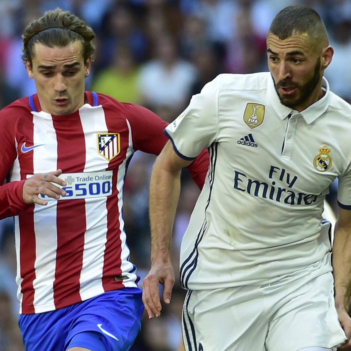 Madrid derby doubts over Benzema, Griezmann