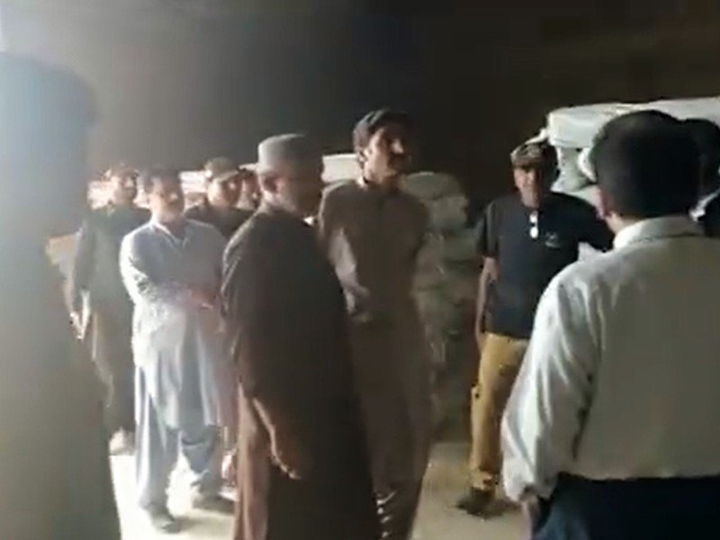 Relief goods recovered from warehouse of PPP leader in Sindh