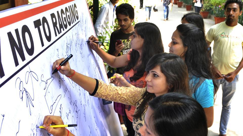 Legislate against ragging