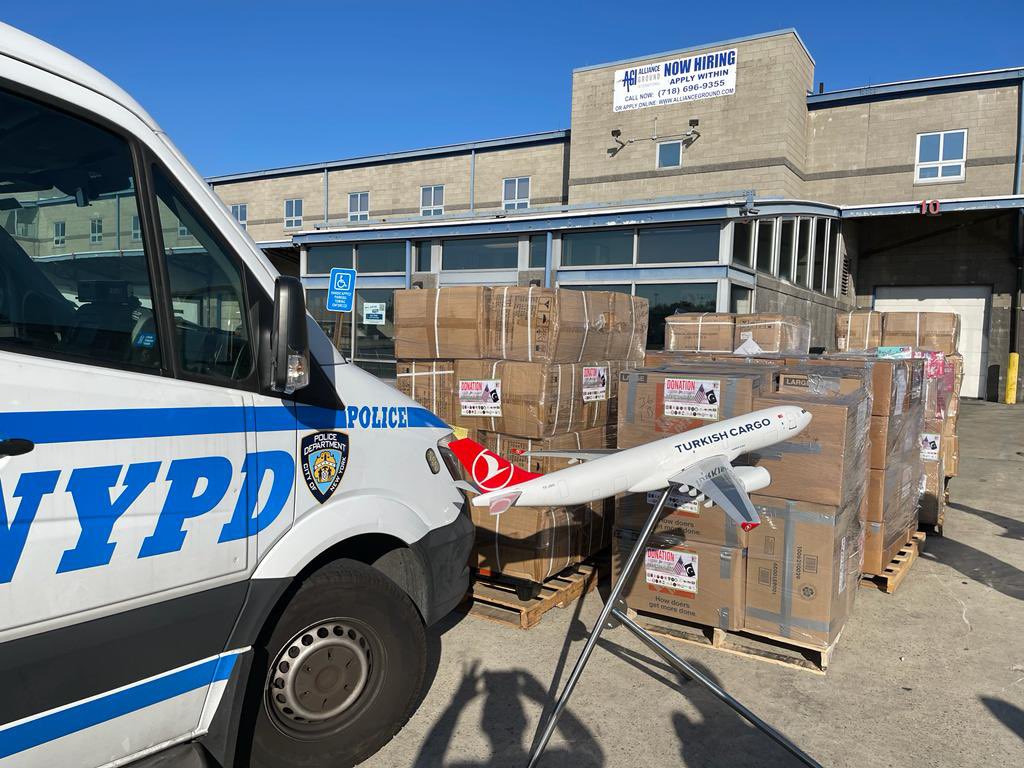 New York Muslim police society sends aid for flood victims