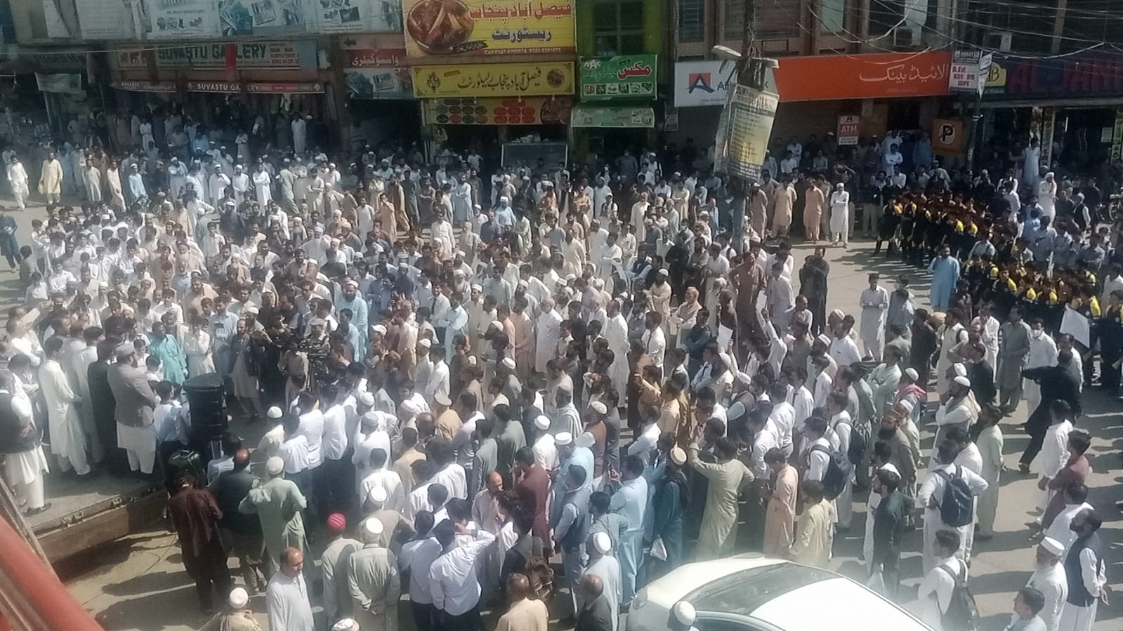 Firing at school van in Swat claims one life, injures two