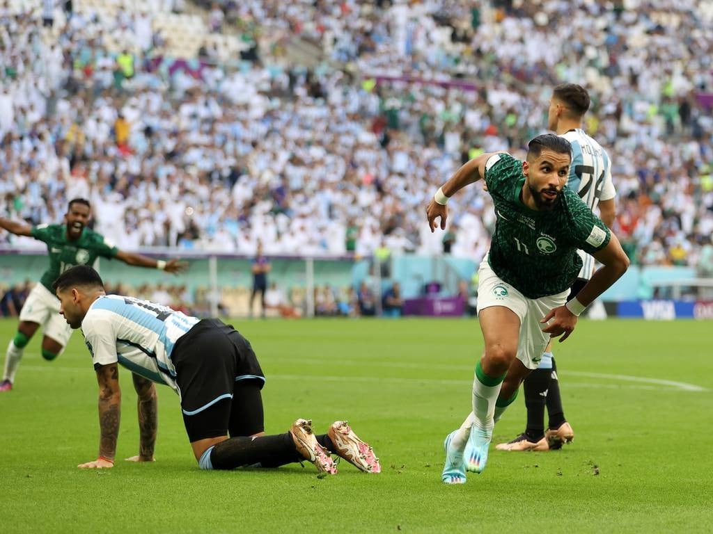 Saudi Arabia shock Messi's Argentina at World Cup