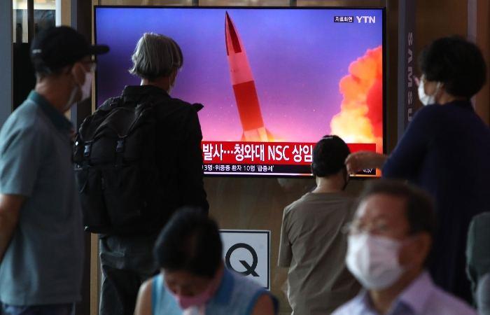 North Korea fires artillery into sea as South Korea, US pledge cooperation