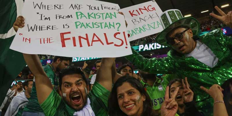 Celebrations ensue as Pakistan walks into the T20 World Cup finals