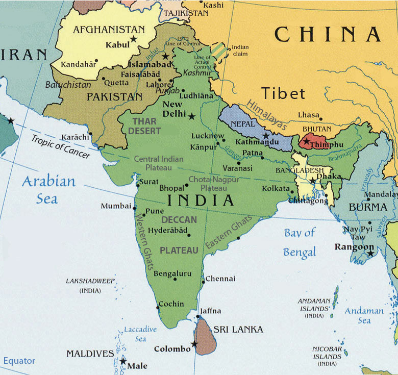 Changing profile of South Asia
