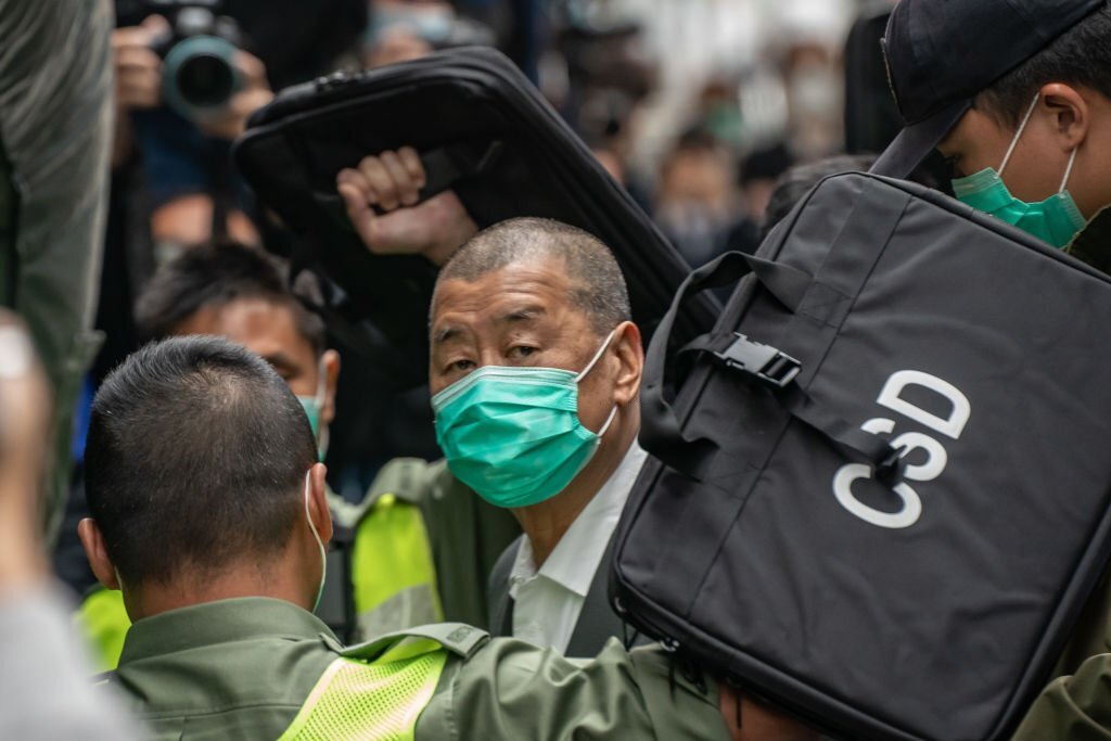 Hong Kong media tycoon Jimmy Lai jailed over lease violation