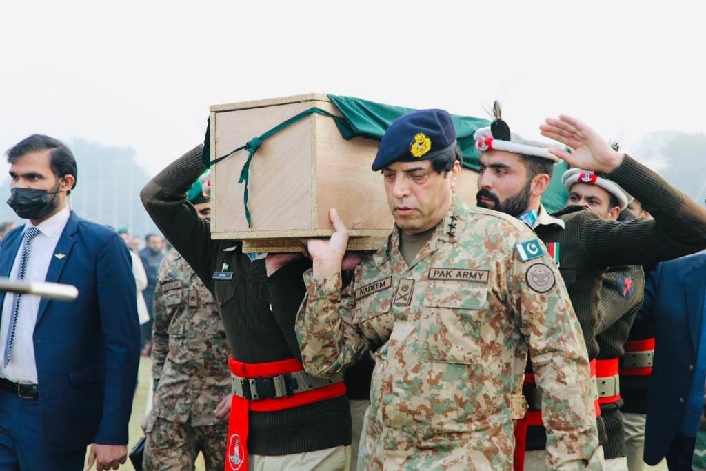 Funeral prayers offered for martyred CTD officers