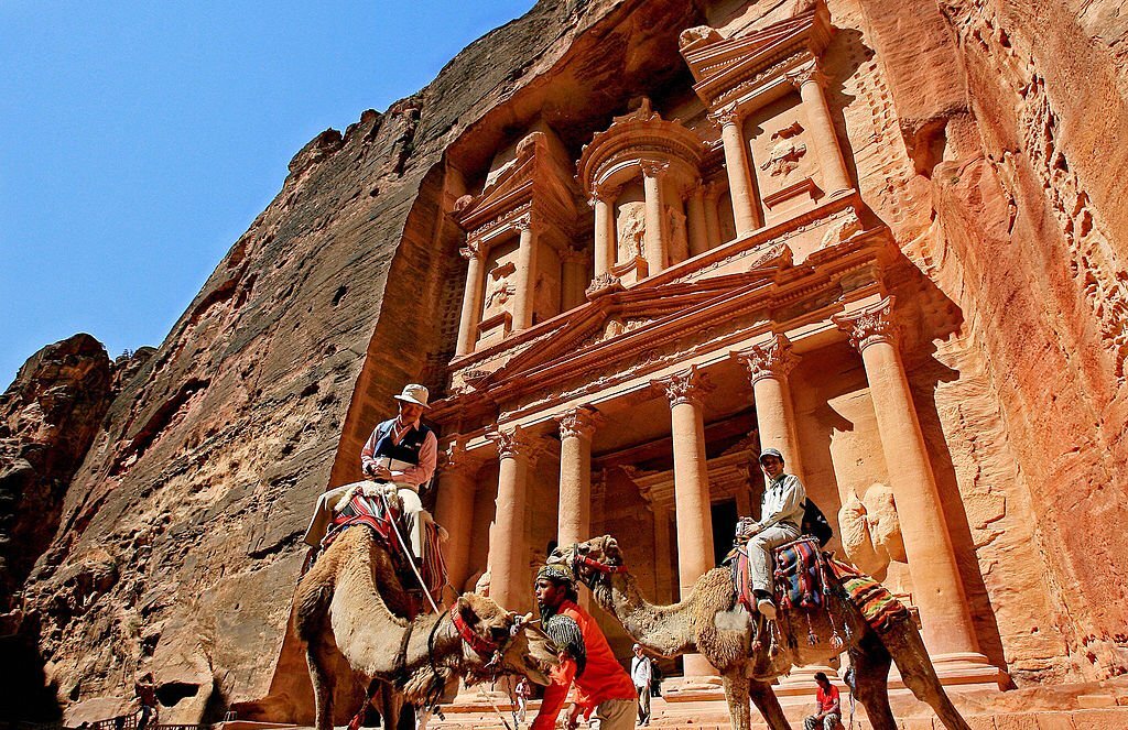 Tourists surge back to Jordan's desert marvel Petra