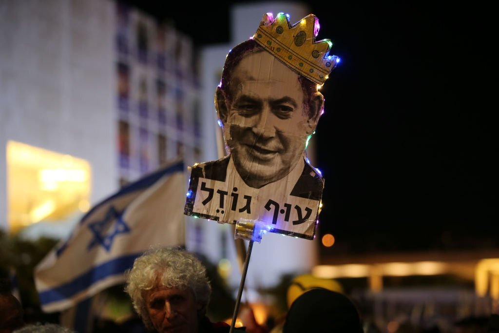 Netanyahu vows to restore security in Israel after surging violence