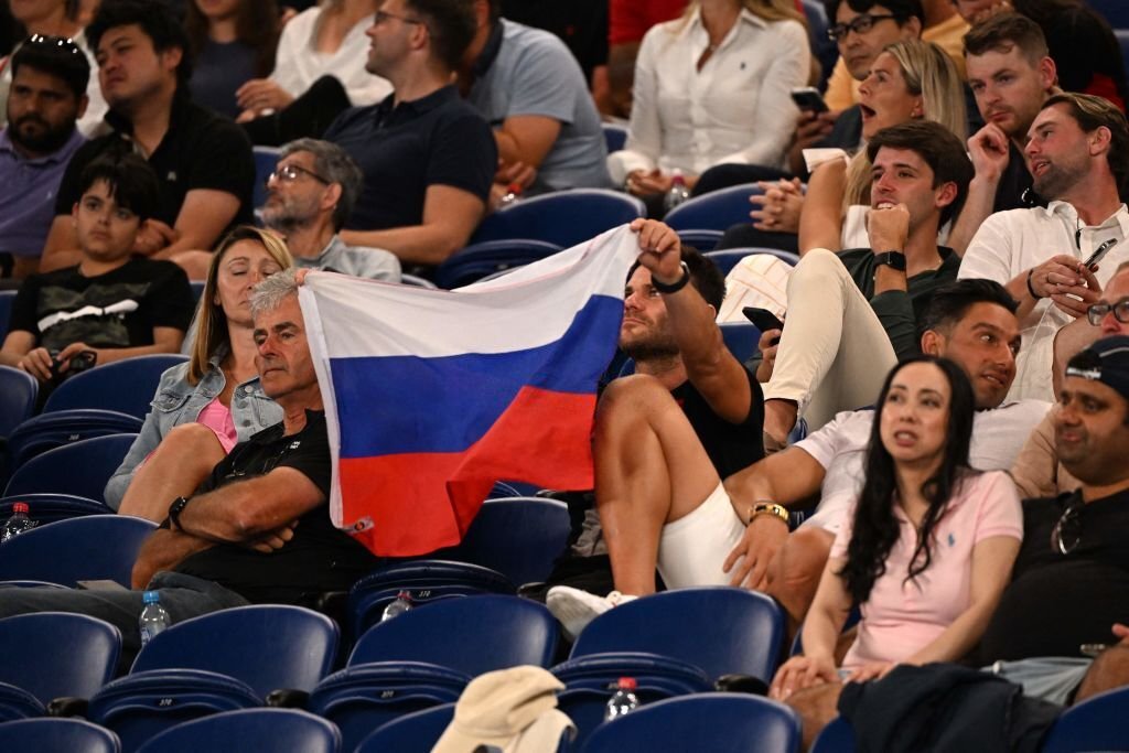 Russian flags banned at Australian Open tennis after Ukraine complaint
