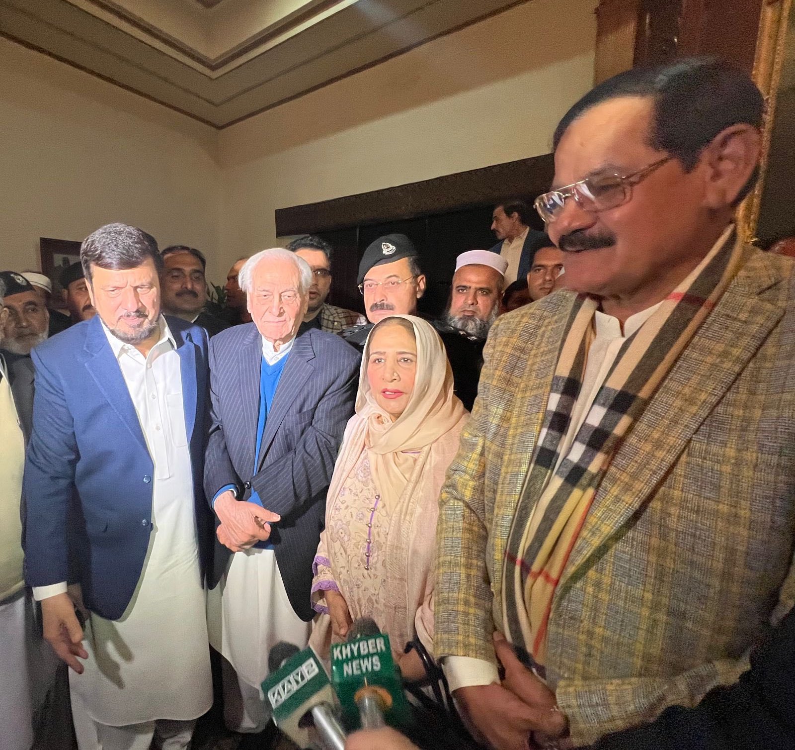 Azam Khan takes oath as caretaker Chief Minister of KP