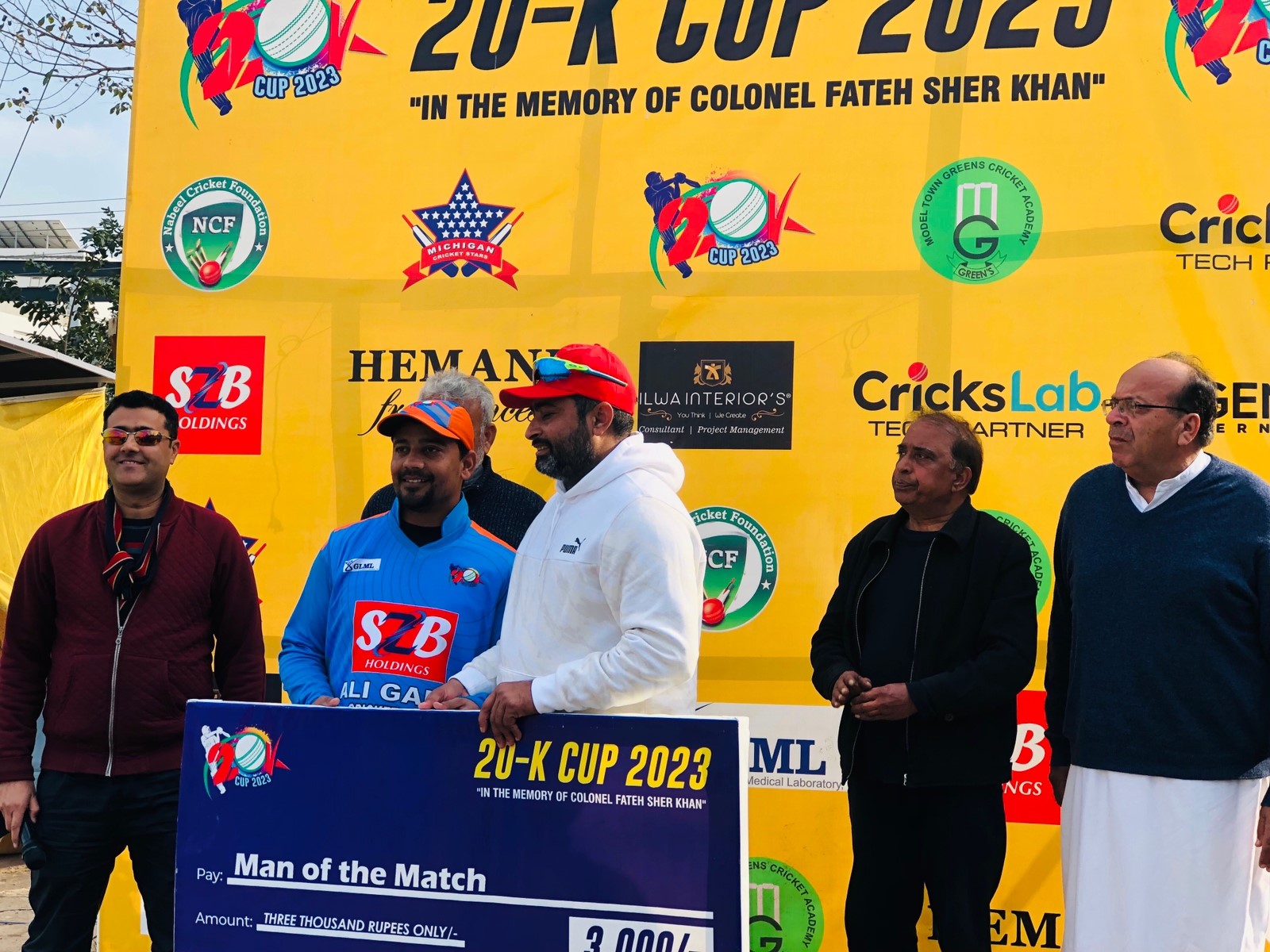 20-K Cup 2023: MT Whites, City Gymkhana, Ali Garh triumphant