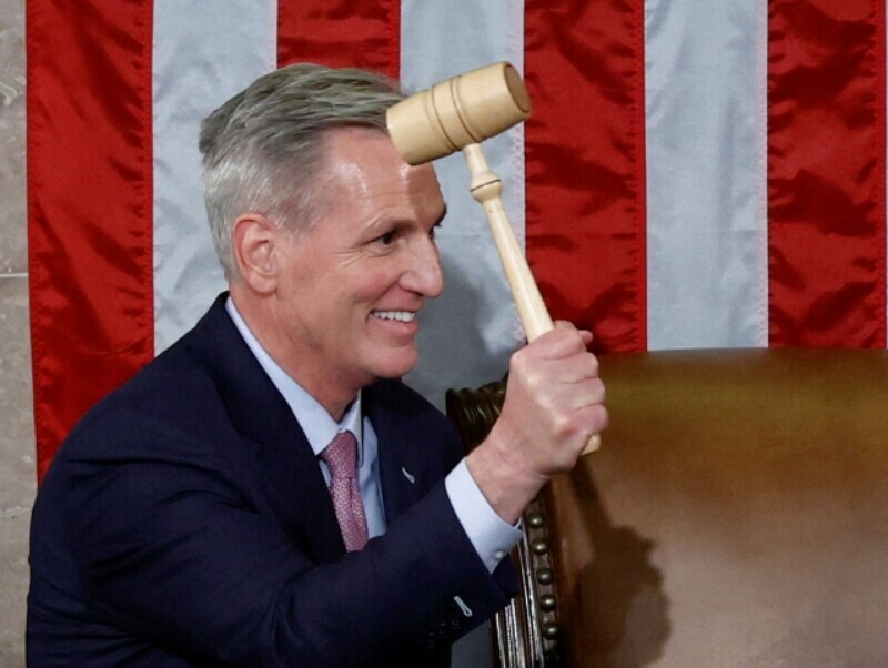 After angry scenes, divided US Republicans elect Kevin McCarthy as House Speaker