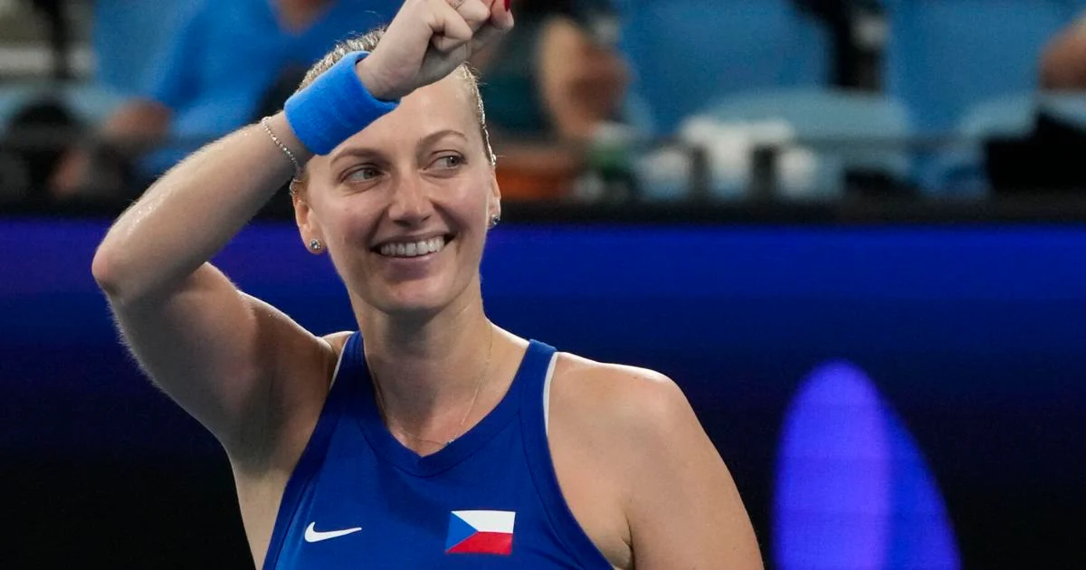 Kvitova wins battle of Wimbledon champions at Adelaide