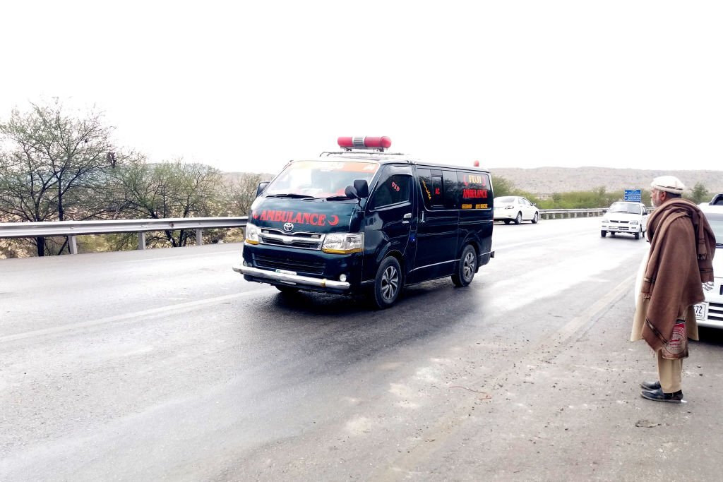 13 people killed as bus hits van on Multan-Sukkur motorway