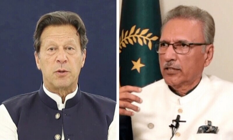 Imran urges President Alvi to take note of ‘brazen meddling in politics’ by state institutions